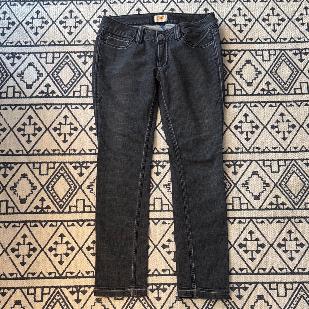 Antik Denim Charcoal Skinny Jeans